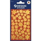 AVERY ZWECKFORM Matrica, 2 ív, 76x120 mm, AVERY ZWECKFORM, "Z-Design No.52806", arany csillagok