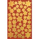 AVERY ZWECKFORM Matrica, 2 ív, 76x120 mm, AVERY ZWECKFORM, "Z-Design No.52806", arany csillagok