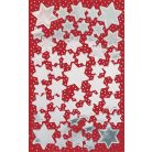 AVERY ZWECKFORM Matrica,  2 ív, 76x120 mm, AVERY ZWECKFORM, "Z-Design No.52812", ezüst csillagok