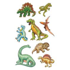   AVERY ZWECKFORM Matrica, papír, 3 ív, 76x120 mm, AVERY ZWECKFORM, "Z-Design No.53145", dinoszauruszok