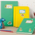 AVERY ZWECKFORM Matrica, papír, 3 ív, 76x120 mm, AVERY ZWECKFORM, "Z-Design No.53145", dinoszauruszok