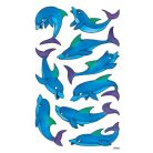 AVERY ZWECKFORM Matrica, papír, 2 ív, 76x120 mm, AVERY ZWECKFORM, "Z-Design No.53444", csillogó delfinek