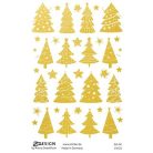 AVERY ZWECKFORM Matrica, 1 ív, 76x120 mm, AVERY ZWECKFORM, "Z-Design No.54122", karácsonyfa