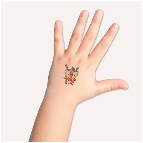 AVERY ZWECKFORM Matrica, tetoválás, 1 ív, 76x120 mm, AVERY ZWECKFORM, "Z-Design No.54151",  állatok