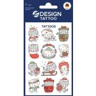 AVERY ZWECKFORM Matrica, tetoválás, 1 ív, 76x120 mm, AVERY ZWECKFORM, "Z-Design No.54154",  cica