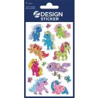 AVERY ZWECKFORM Matrica, fólia,  1 ív, 76x120 mm, AVERY ZWECKFORM, "Z-Design No.56063",  unikornis