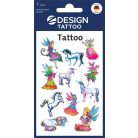 AVERY ZWECKFORM Matrica, tetoválás, 1 ív, 76x120 mm, AVERY ZWECKFORM, "Z-Design No.56390",  tündérek