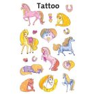 AVERY ZWECKFORM Matrica, tetoválás, 1 ív, 76x120 mm, AVERY ZWECKFORM, "Z-Design No.56681", csillámos lovak