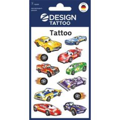   AVERY ZWECKFORM Matrica, tetoválás, 1 ív, 76x120 mm, AVERY ZWECKFORM, "Z-Design No.56685", autók