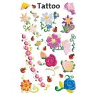 AVERY ZWECKFORM Matrica, tetoválás, 1 ív, 76x120 mm, AVERY ZWECKFORM, "Z-Design No.56691", színes virágok