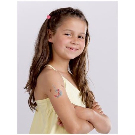 AVERY ZWECKFORM Matrica, tetoválás, 1 ív, 76x120 mm, AVERY ZWECKFORM, "Z-Design No.56693", pókok