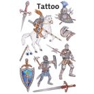 AVERY ZWECKFORM Matrica, tetoválás, 1 ív, 76x120 mm, AVERY ZWECKFORM, "Z-Design No.56739", lovagok