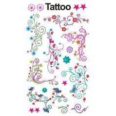   AVERY ZWECKFORM Matrica, tetoválás, 1 ív, 76x120 mm, AVERY ZWECKFORM, "Z-Design No.56749", ornamentika