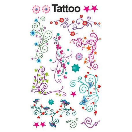 AVERY ZWECKFORM Matrica, tetoválás, 1 ív, 76x120 mm, AVERY ZWECKFORM, "Z-Design No.56749", ornamentika