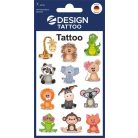 AVERY ZWECKFORM Matrica, tetoválás, 1 ív, 76x120 mm, AVERY ZWECKFORM, "Z-Design No.56761", állatok