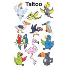 AVERY ZWECKFORM Matrica, tetoválás, 1 ív, 76x120 mm, AVERY ZWECKFORM, "Z-Design No.56762", madarak