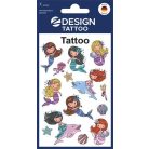 AVERY ZWECKFORM Matrica, tetoválás, 1 ív, 76x120 mm, AVERY ZWECKFORM, "Z-Design No.56763", sellő