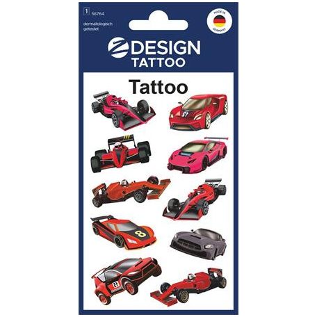 AVERY ZWECKFORM Matrica, tetoválás, 1 ív, 76x120 mm, AVERY ZWECKFORM, "Z-Design No.56764", verseny