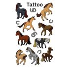 AVERY ZWECKFORM Matrica, tetoválás, 1 ív, 76x120 mm, AVERY ZWECKFORM, "Z-Design No.56769",  lovak