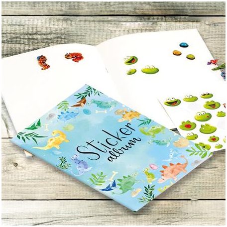 AVERY ZWECKFORM Matricagyűjtő album, A5, AVERY ZWECKFORM, dinoszaurusz