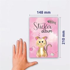   AVERY ZWECKFORM Matricagyűjtő album, A5, AVERY ZWECKFORM, cica