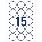 AVERY ZWECKFORM Etikett, 51 mm, kör, eltávolítható, AVERY ZWECKFORM, 150 etikett/csomag