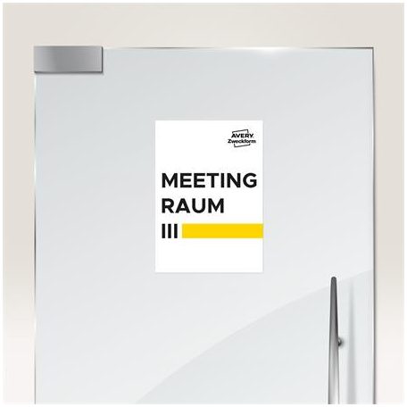 AVERY ZWECKFORM Etikett, univerzális, 210x297 mm, AVERY ZWECKFORM, "Sparpack", 65 etikett/csomag