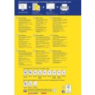 AVERY ZWECKFORM Etikett, univerzális, 45,7x21,2 mm, extra erős, AVERY ZWECKFORM, 480 etikett/csomag