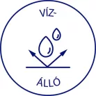 AVERY ZWECKFORM Etikett, kör, 30 mm, poliészter, időjárásálló, AVERY ZWECKFORM, fehér, 960 etikett/csomag