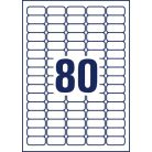 AVERY ZWECKFORM Etikett, univerzális, eltávolítható, 35,6x16,9 mm, AVERY ZWECKFORM, 8000 etikett/csomag