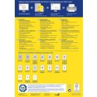 AVERY ZWECKFORM Etikett, univerzális, eltávolítható, 63,5x29,6 mm, AVERY ZWECKFORM, "Sparpack", 1755 etikett/csomag