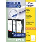 AVERY ZWECKFORM Iratrendező etikett, univerzális, 61x192 mm, AVERY ZWECKFORM, 400 etikett/csomag