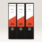 AVERY ZWECKFORM Iratrendező etikett, univerzális, 61x192 mm, AVERY ZWECKFORM, 400 etikett/csomag