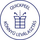 AVERY ZWECKFORM Etikett, 99,1x42,3 mm, poliészter, AVERY ZWECKFORM, átlátszó, 300 etikett/csomag