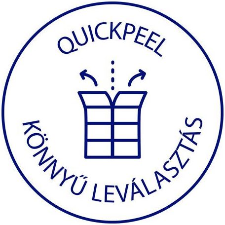 AVERY ZWECKFORM Etikett, 99,1x42,3 mm, poliészter, AVERY ZWECKFORM, átlátszó, 300 etikett/csomag