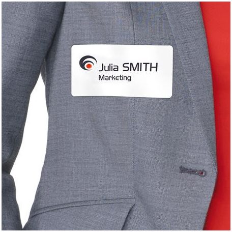 AVERY ZWECKFORM Etikett, eltávolítható, kerekített sarkú, 80x50 mm, textilhez, AVERY ZWECKFORM, 200 etikett/csomag