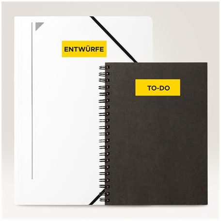 AVERY ZWECKFORM Etikett, univerzális, 38,1x 21,2mm, eltávolítható, kerekített sarkú, AVERY ZWECKFORM, 1300 etikett/csomag, sárga