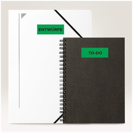 AVERY ZWECKFORM Etikett, univerzális, 25,4x10 mm, eltávolítható, kerekített sarkú, AVERY ZWECKFORM, 3780 etikett/csomag, zöld