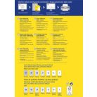 AVERY ZWECKFORM Etikett, univerzális, 35,6x16,9 mm, extra erős, AVERY ZWECKFORM, 1600 etikett/csomag