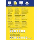 AVERY ZWECKFORM Etikett, univerzális, 99,1x67,7 mm, extra erős, polietilén, AVERY ZWECKFORM, 80 etikett/csomag