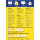 AVERY ZWECKFORM Etikett, univerzális, 210x297 mm, extra erős, polietilén, AVERY ZWECKFORM, 40 etikett/csomag