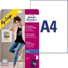 AVERY ZWECKFORM Fólia, vasalható, A4, tintasugaras nyomtatóba, sötét és színes textilhez, AVERY ZWECKFORM