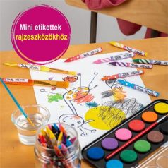   AVERY ZWECKFORM Etikett, tollcímke, 50x10 mm, kézzel írható, AVERY ZWECKFORM, kék-zöld, 30 etikett/csomag