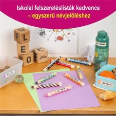   AVERY ZWECKFORM Etikett, tollcímke, 50x10 mm, kézzel írható, AVERY ZWECKFORM, kék-zöld, 30 etikett/csomag