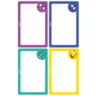 AVERY ZWECKFORM Füzetcímke, 68x46 mm, kézzel írható, AVERY ZWECKFORM, vicces, 8 címke/csomag