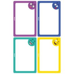   AVERY ZWECKFORM Füzetcímke, 68x46 mm, kézzel írható, AVERY ZWECKFORM, vicces, 8 címke/csomag