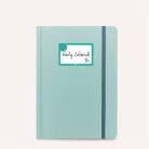 AVERY ZWECKFORM Füzetcímke, 68x46 mm, kézzel írható, AVERY ZWECKFORM, vicces, 8 címke/csomag