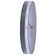   ALBA Falióra, 25 cm, ALBA "Classic", áttetsző szürke