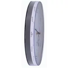   ALBA Falióra, 25 cm, ALBA "Classic", áttetsző szürke