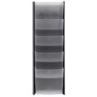 ALBA Katalógustartó, fali, A5, 5 rekeszes, ALBA, ezüst